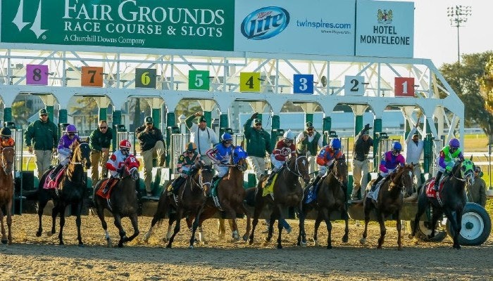 Saturday’s Race Card at Fair Grounds Features Key Kentucky Derby Prep