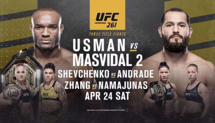 UFC 261 Odds and Picks: Usman vs. Masvidal 2