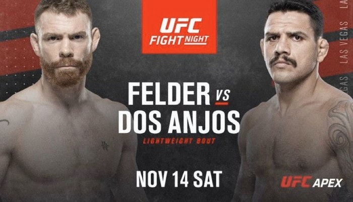 UFC Fight Night 182: Felder vs. Dos Anjos Picks