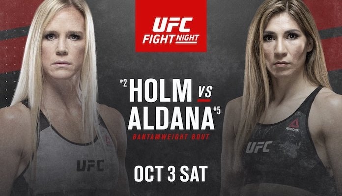 UFC on ESPN 16 Odds: Holm vs. Aldana Picks
