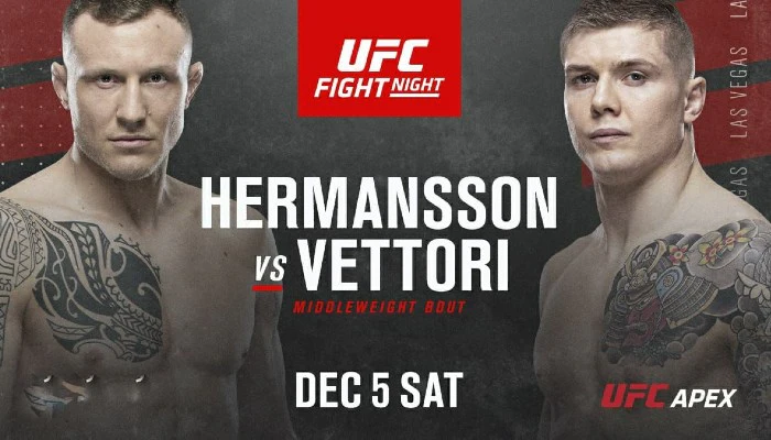 UFC on ESPN 19: Hermansson vs. Vettori Picks