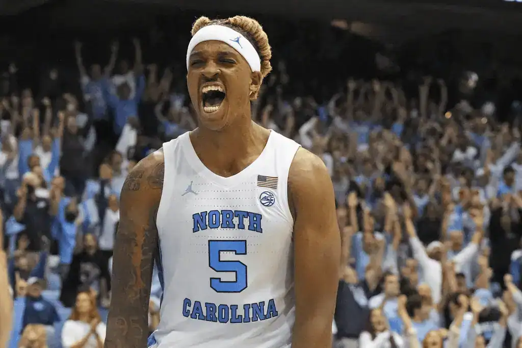 North Carolina Player Screaming