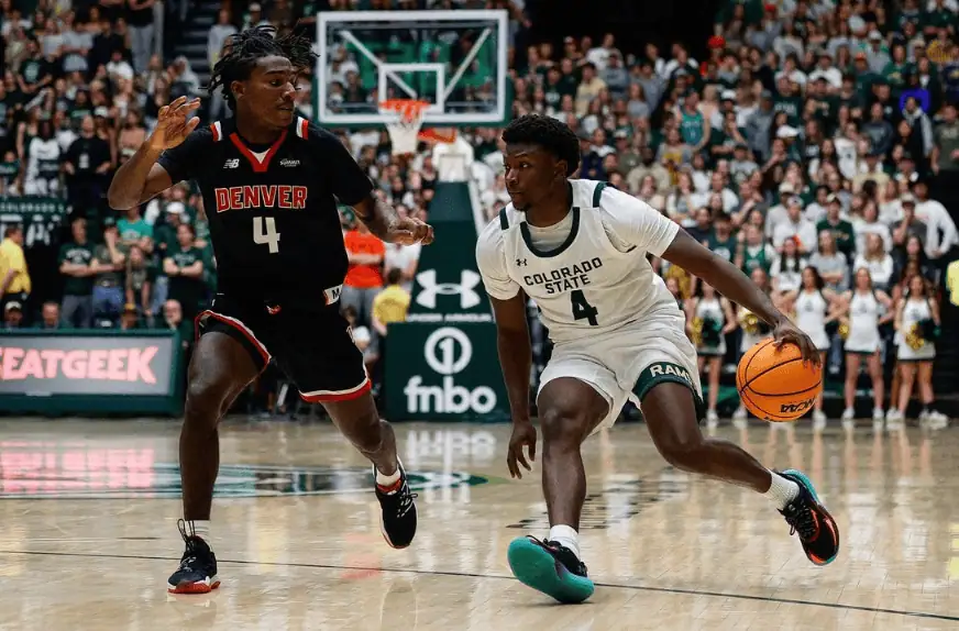 NCAAB 7 College football game between the Colorado State Rams and CSU Pueblo ThunderWolves with expert pick and prediction for December 17th 2023.