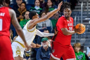 nc state ncaab player looking to pass the ball