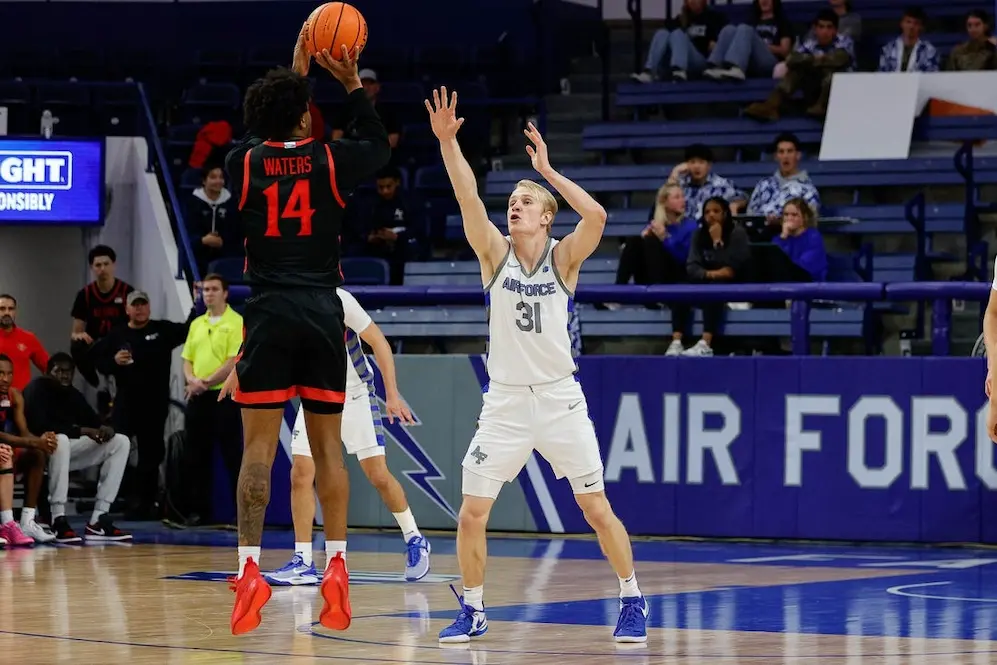 airforce ncaab player shooting