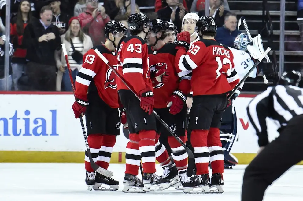 NHL 2 new jersey devils grouping up