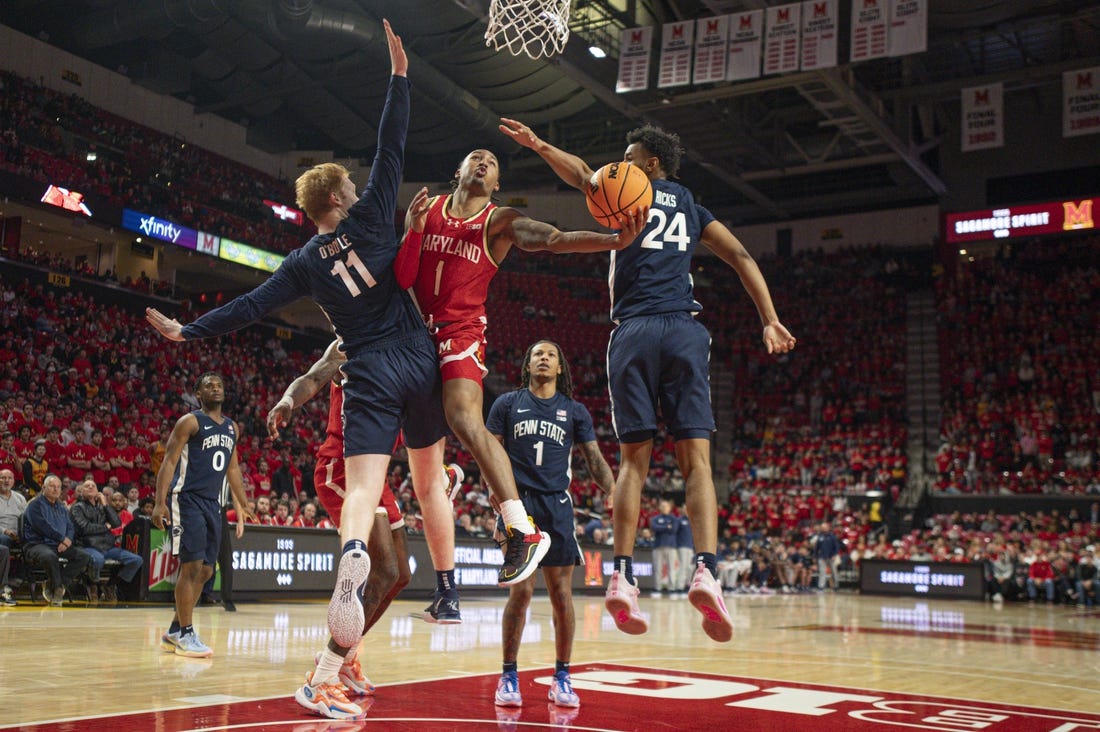 Penn St. Nittany Lions vs. Maryland Terrapins Pick & Prediction MARCH
