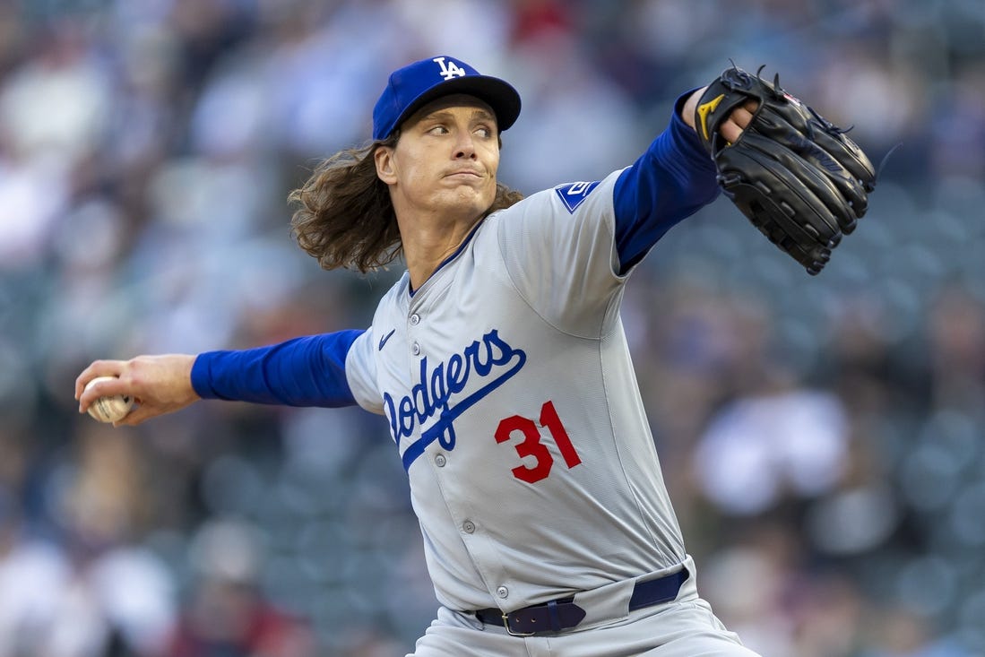 Dodgers' Tyler Glasnow takes aim at Nationals