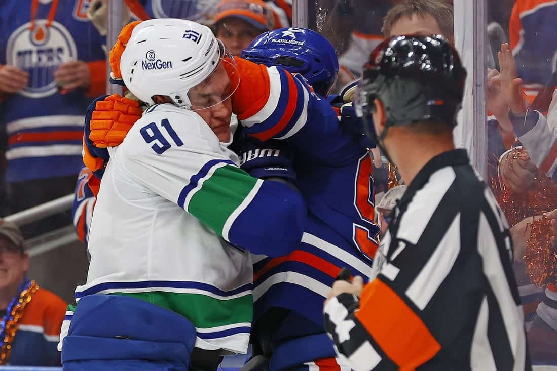 Vancouver Canucks vs Edmonton Oilers