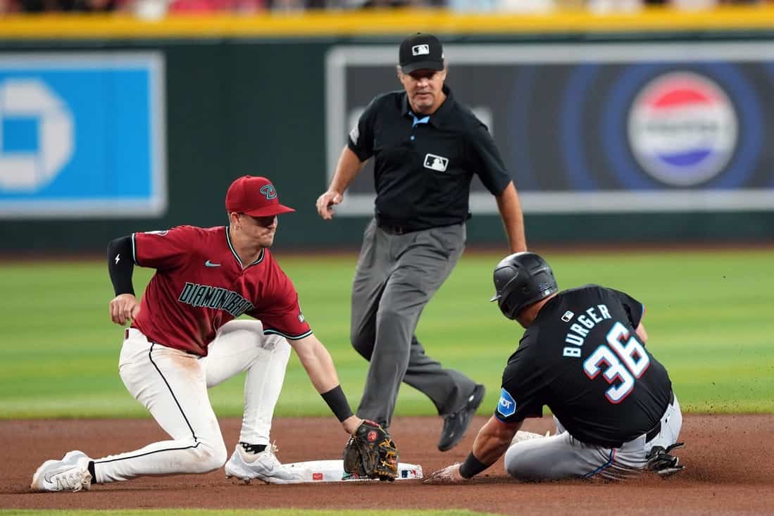 9 Arizona Diamondbacks vs Miami Marlins