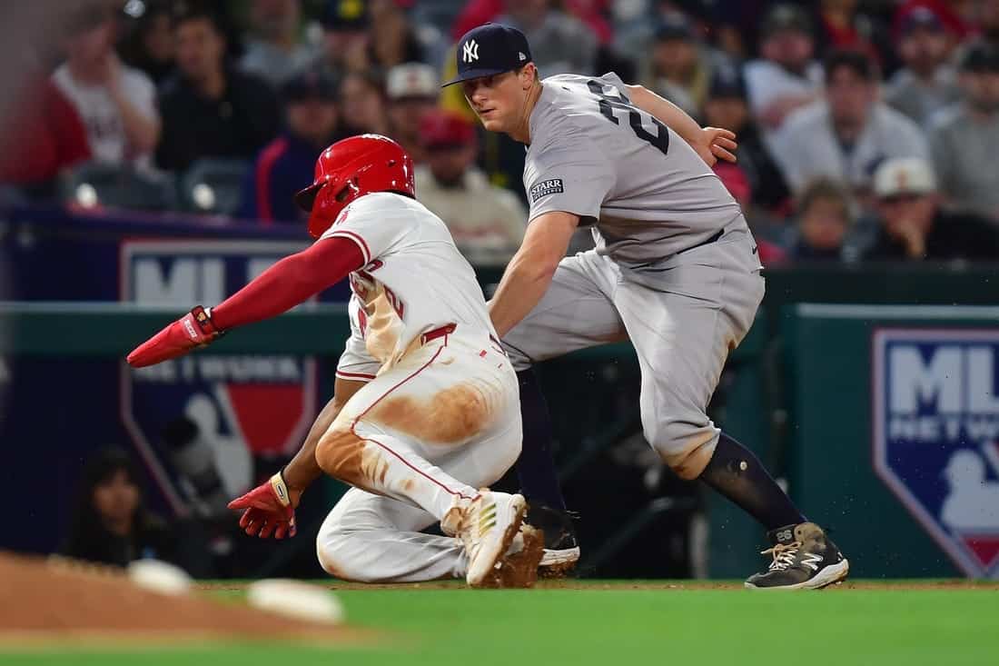 La Angels vs Ny Yankees