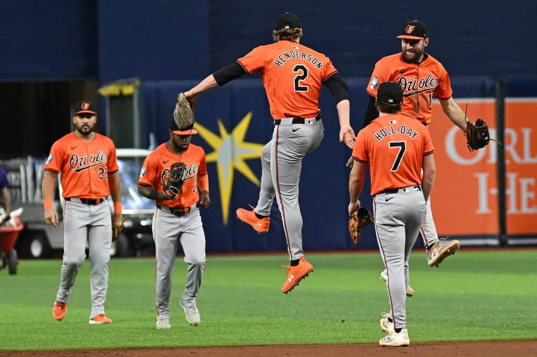 8 Tampa Bay Rays vs Baltimore Orioles