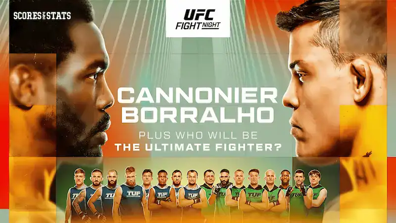 UFC on ESPN Cannonier vs. Borralho 1