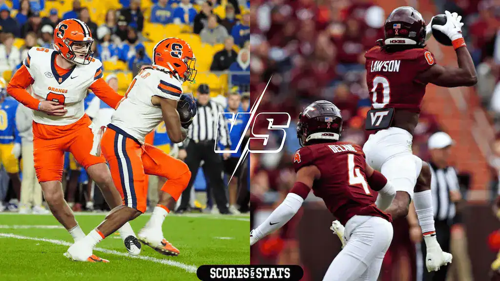 Syracuse Orange vs Virginia Tech Hokies 1
