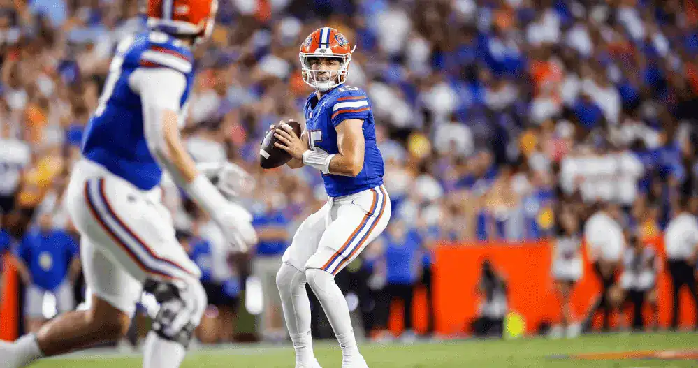 Florida Gators vs Kentucky Wildcats Picks and Predictions October 19th 2024 2 florida gators football player