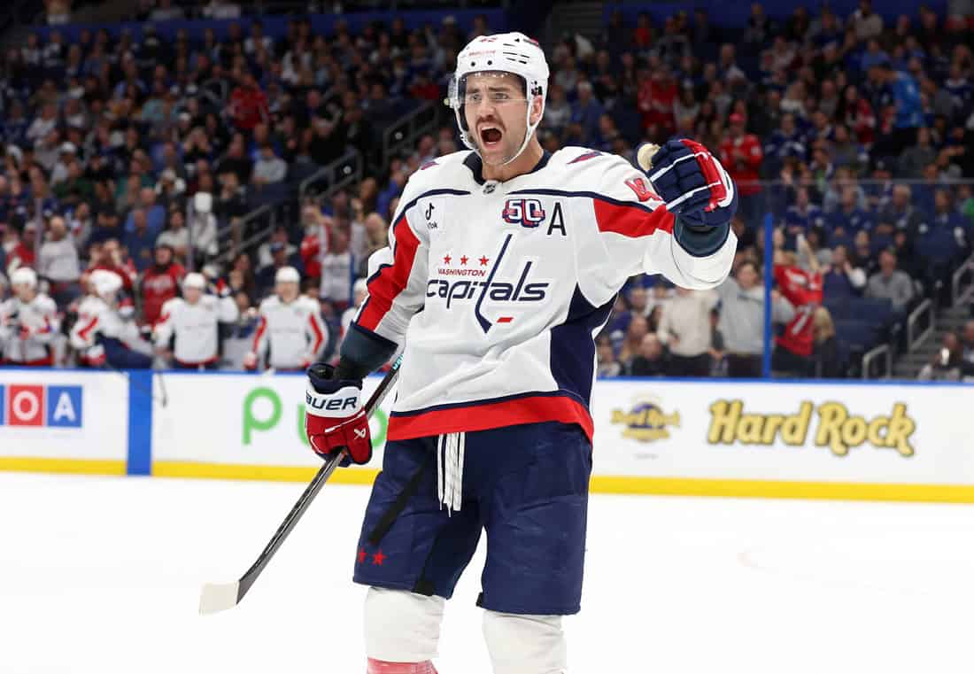 NHL 9 Capitals Player Standing