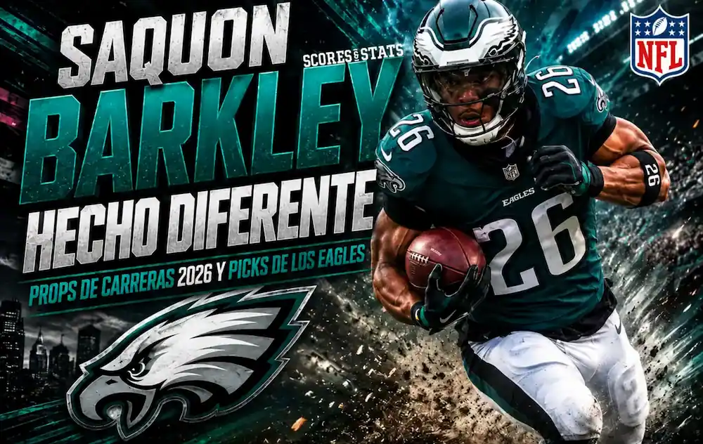 Saquon Barkley Cuotas y Predicciones 2026