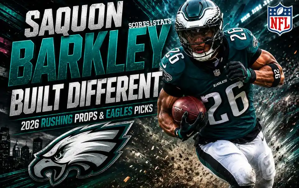 Saquon Barkley Odds 2026 Rushing Props and Eagles Picks