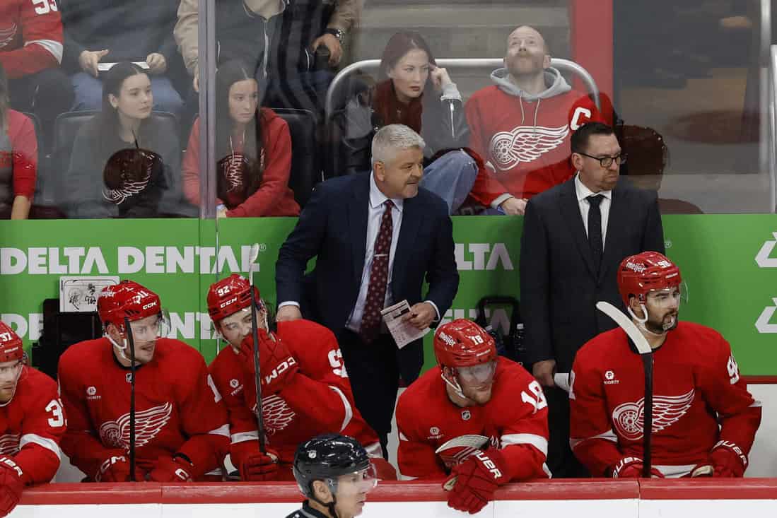 NHL 9 Redwings Player Bench