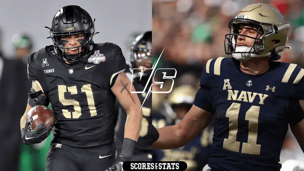 NCAAF 1 Army Black Knights vs Navy Midshipmen 1