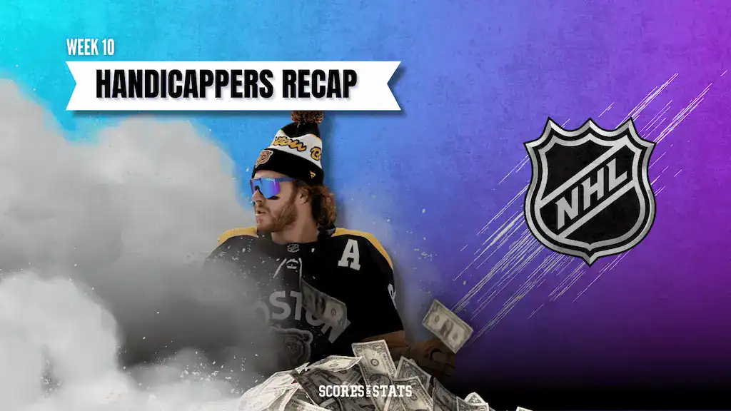 NHL Handicapper Recap Week 12 1 1