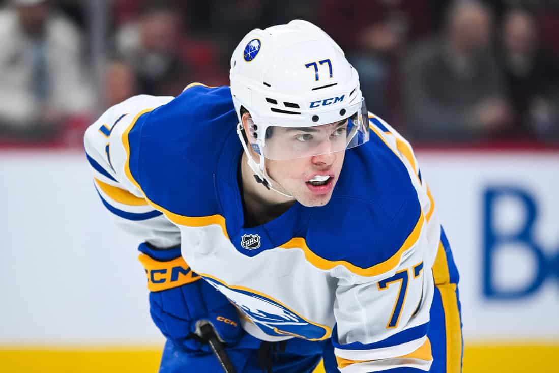 NHL 9 Sabres Player Tired