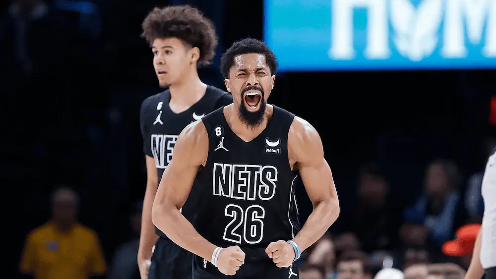 Los Angeles Lakers vs Brooklyn Nets Picks and Predictions January 17th 2025 2 brooklyn nets player screaming