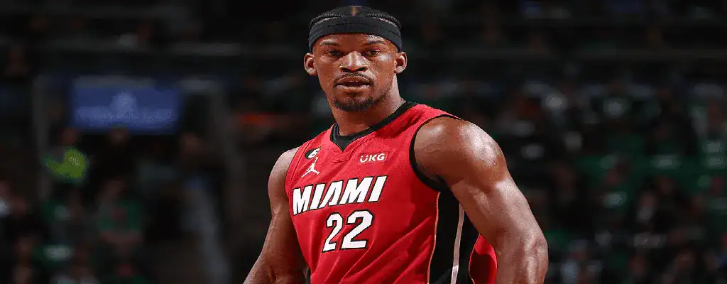 Miami Heat vs Orlando Magic Picks and Predictions January 27th 2025 2 Jimmy Butler of the Miami Heat during an NBA game