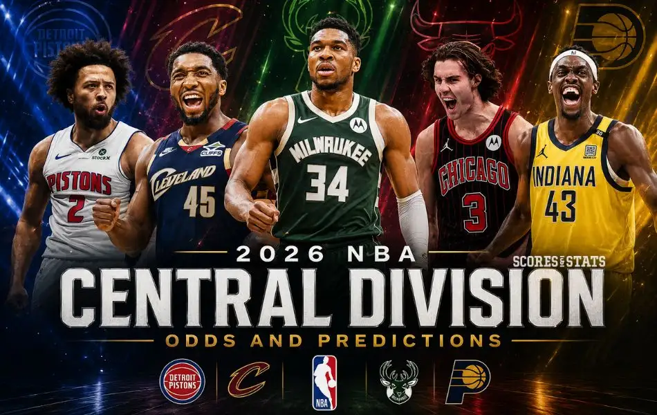 2026 NBA Central Division Odds Best Bets and Predictions