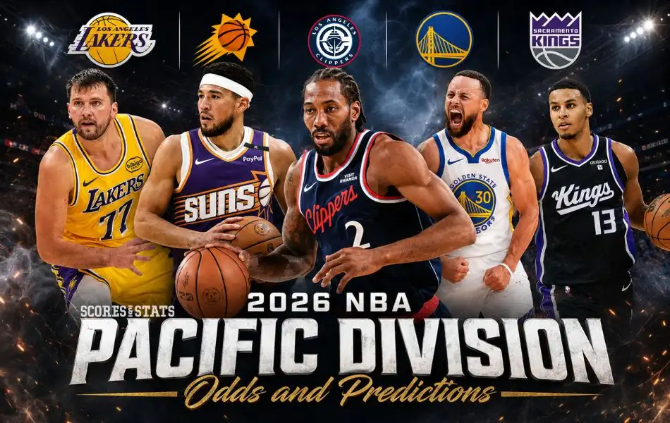 2026 NBA Pacific Division Odds Best Bets and Predictions