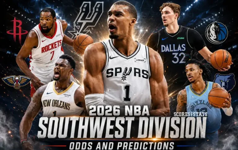 2026 NBA Southwest Division Odds