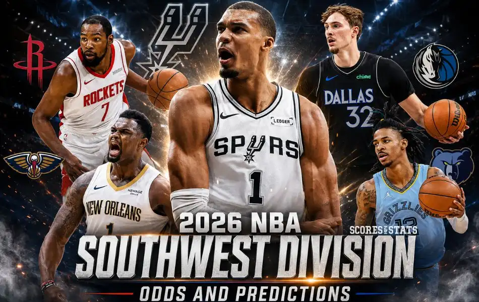 2026 NBA Southwest Division Odds