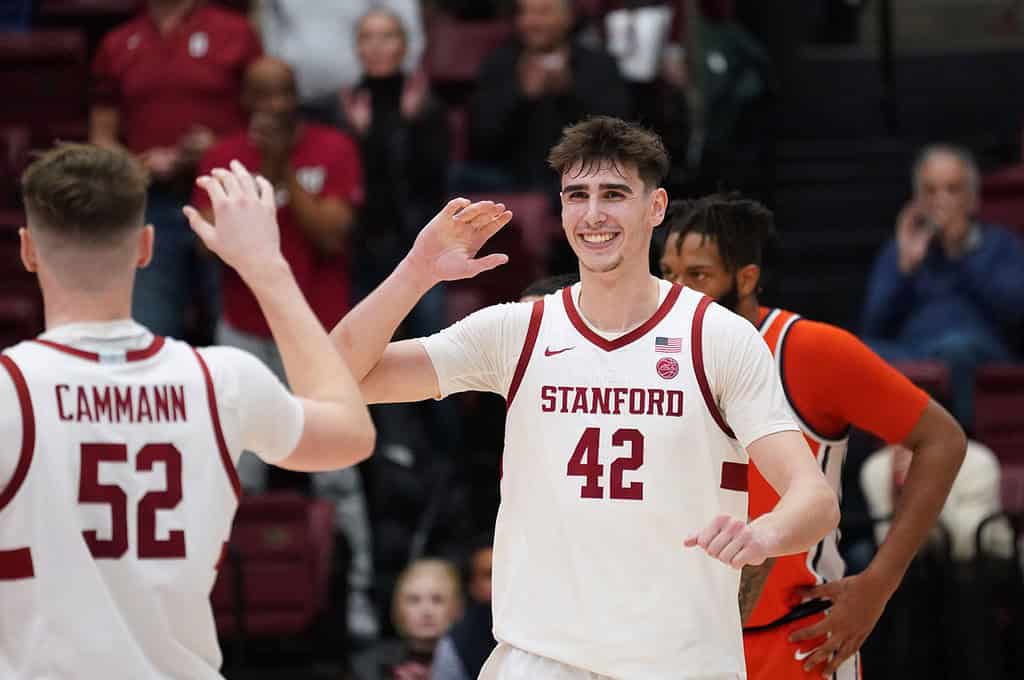 Stanford Players celebrating