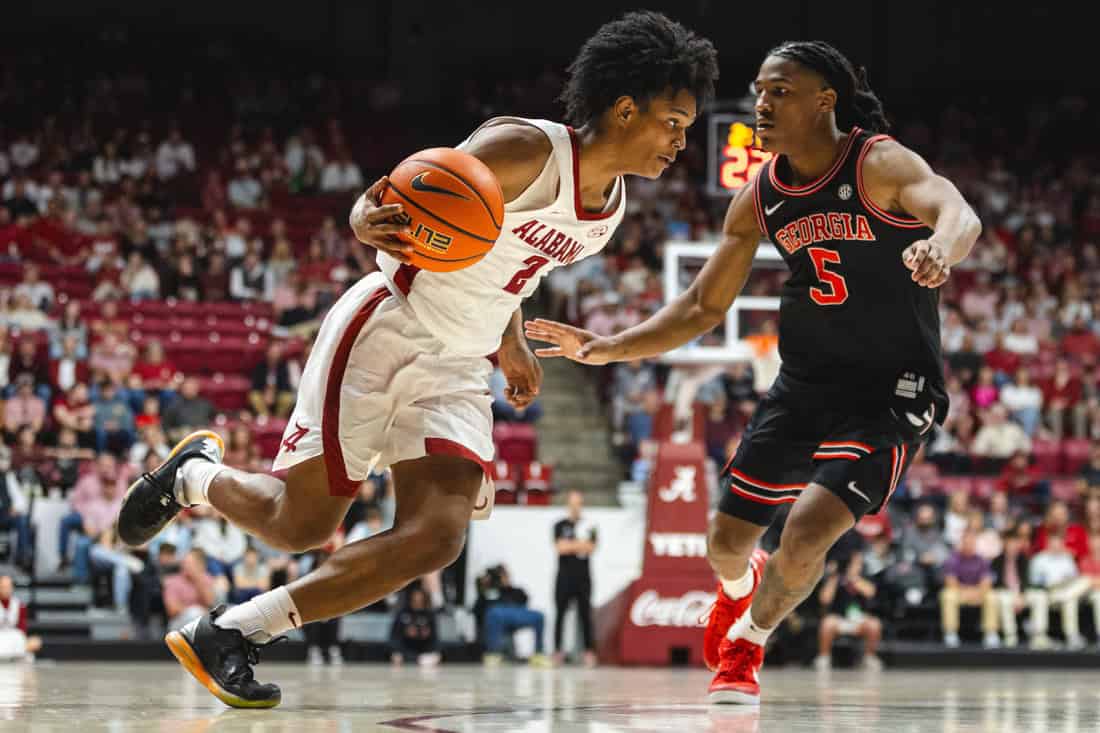 NCAAB 1 Arkansas Razorbacks vs Alabama Crimson Tide Picks and Predictions February 8th 2025