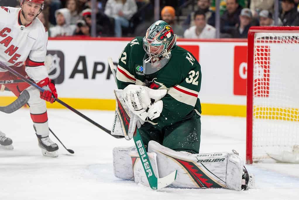 Wild goaltender