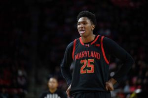 Terrapins player standing