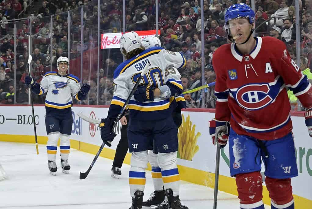 St. Louis Blues vs Montréal Canadiens