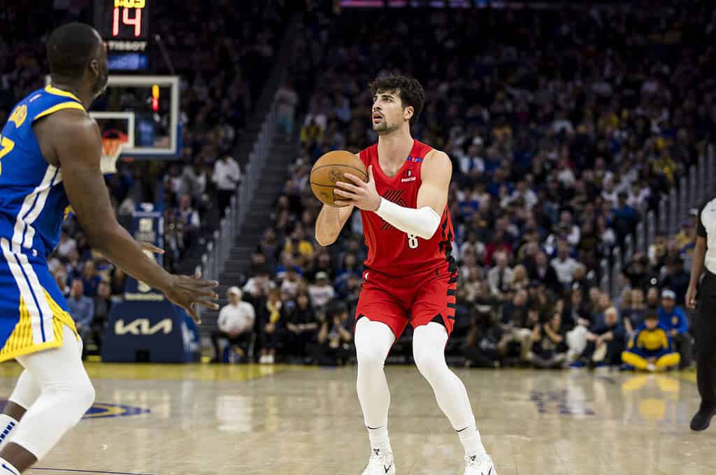 Trail Blazers Player Shooting