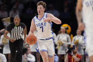 Duke Player Dribbling