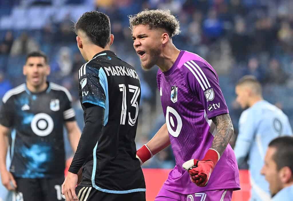 Minnesota United Players Celebrating
