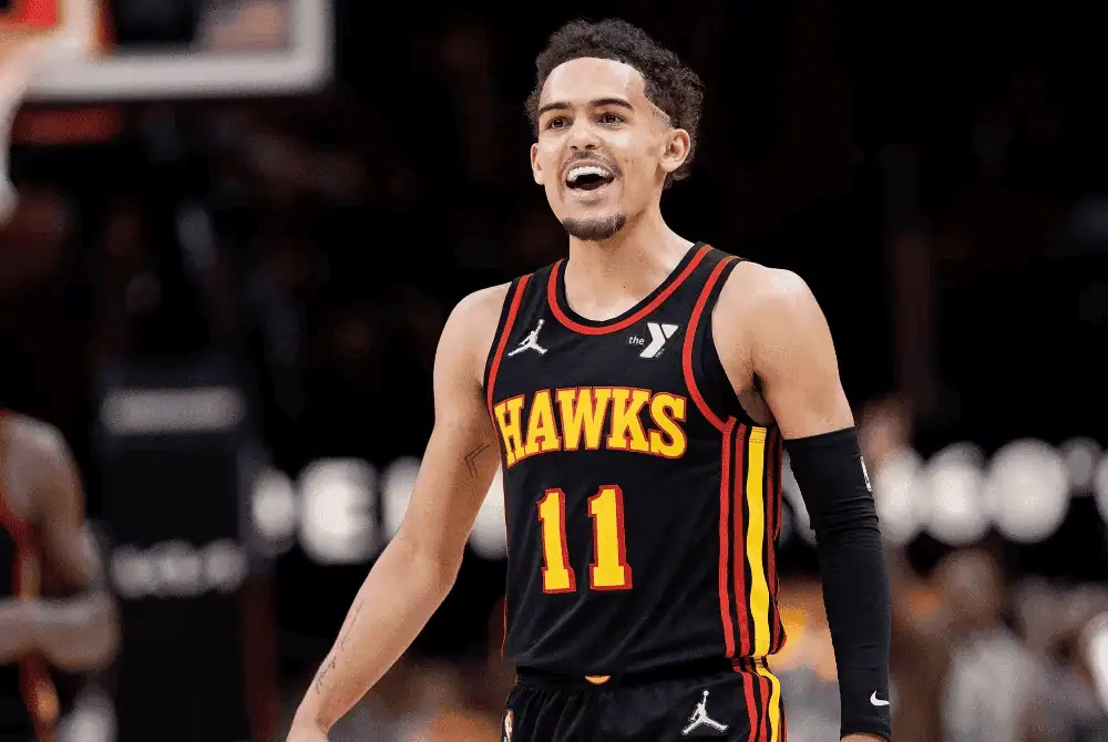 Memphis Grizzlies vs Atlanta Hawks Picks and Predictions March 3rd 2025 2 Trae Young Fired Up During Atlanta Hawks Game