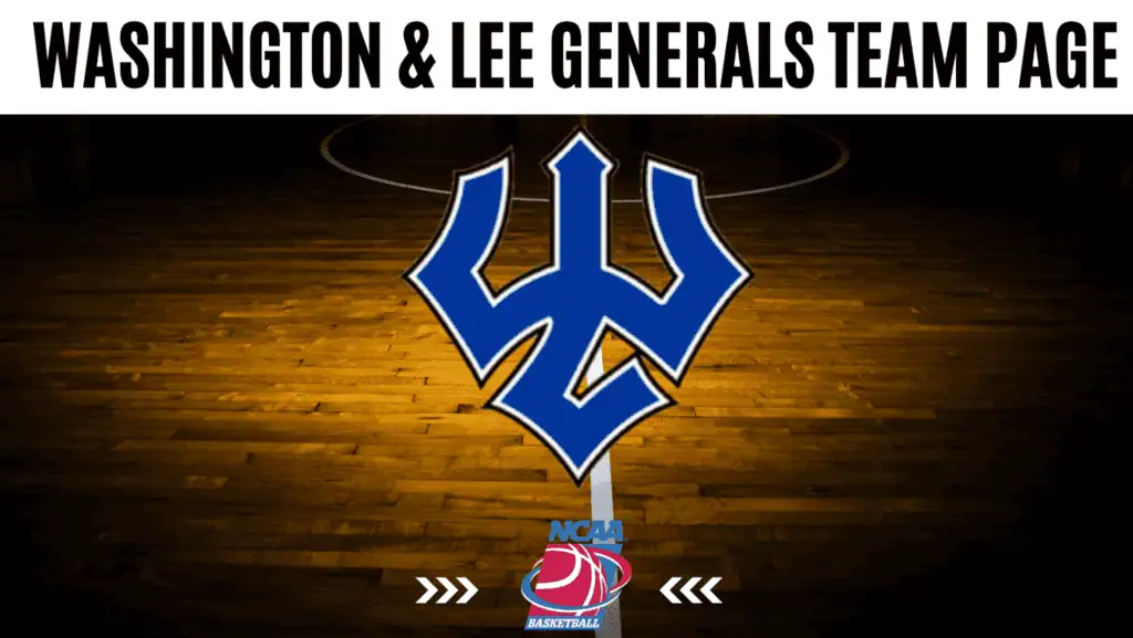 Washington Lee Generals Team Page