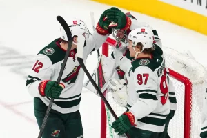 nhl wilds-players-high