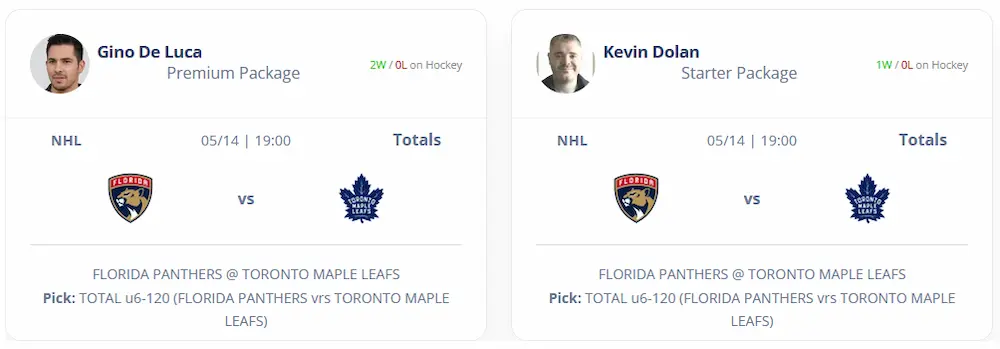 NHL Handicappers Win Every Wager Last Week 4 2 handicappers profile