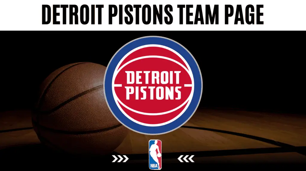 Detroit Pistons stats, schedule, and betting odds overview