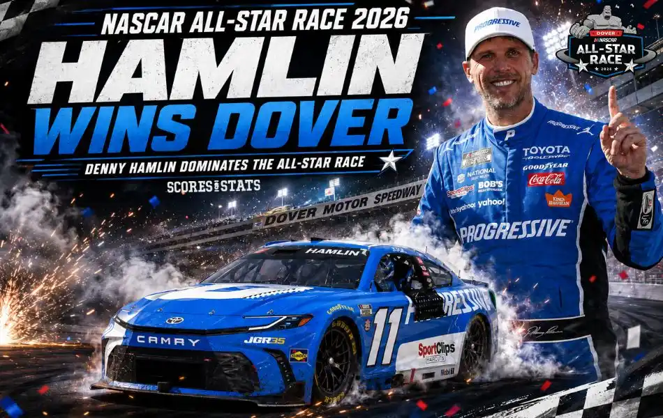NASCAR All-Star Race Odds 2026 Hamlin Wins Dover