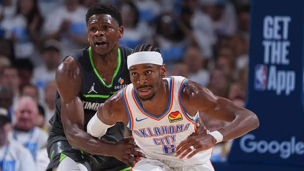 Oklahoma City Thunder vs Minnesota Timberwolves Picks and Predictions May 22nd 2025 2 Shai Gilgeous