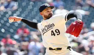 Minnesota Twins pitcher winds up during a game against the Kansas City Royals on May 23, 2025.