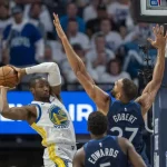 NBA playoff matchup between the Golden State Warriors and Minnesota Timberwolves with expert picks and predictions for May 12th 2025.