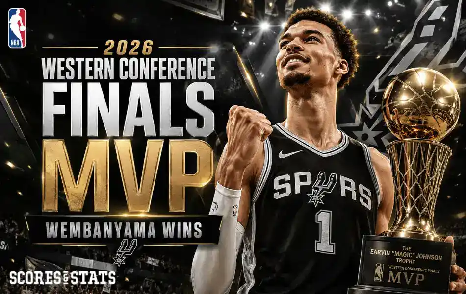 Western Conference Finals MVP Odds: 2026 Wembanyama Wins